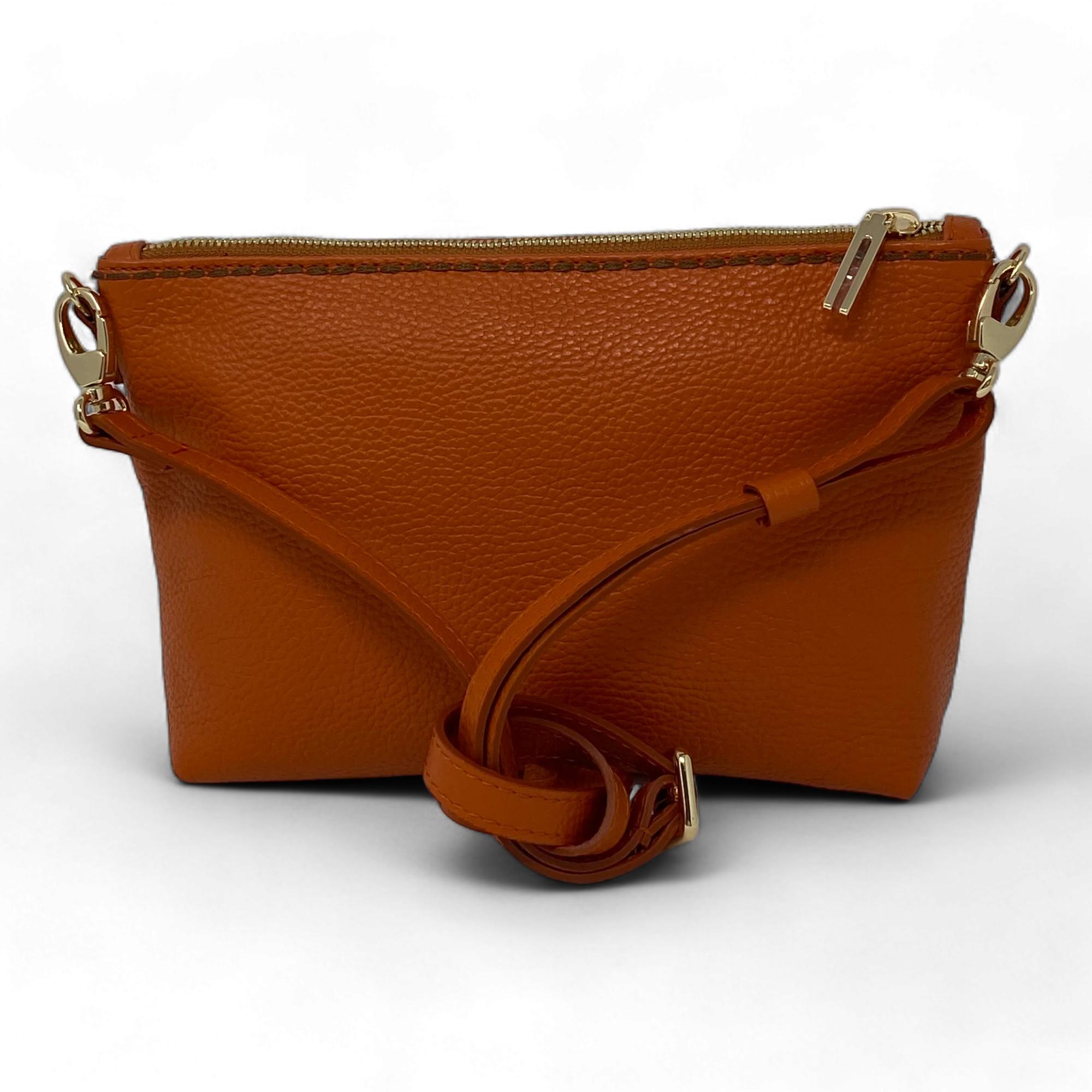 Visona, Small Goods- arancia - kleine Tasche mit Gurt
