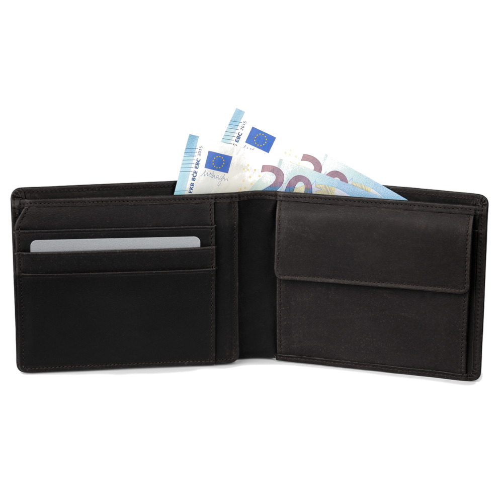 Bree Oxford New 114  - dark brown - Geldbörse RFID
