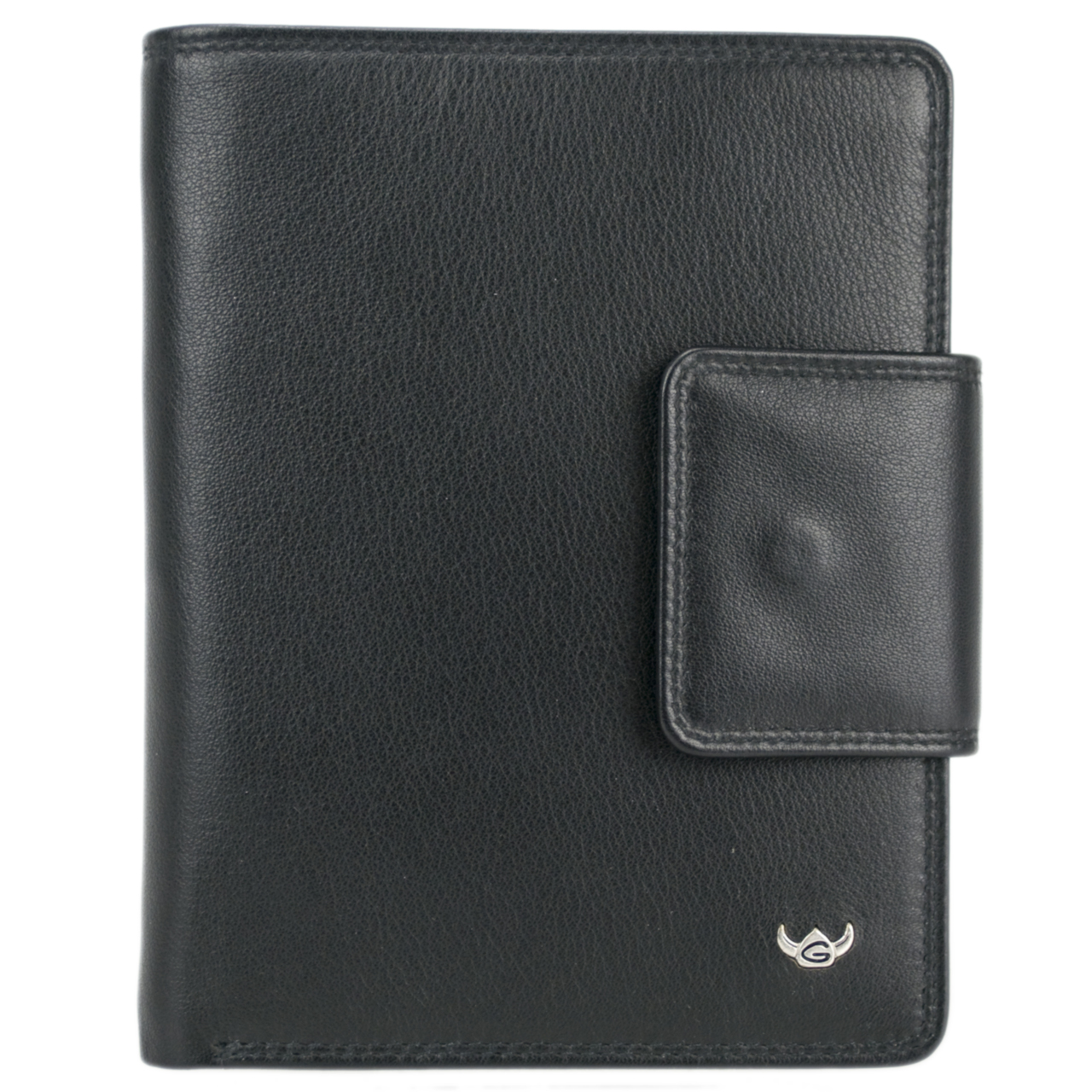 Golden Head, POLO RFID, Kombibörse, 16 Kreditkartenfächer, schwarz