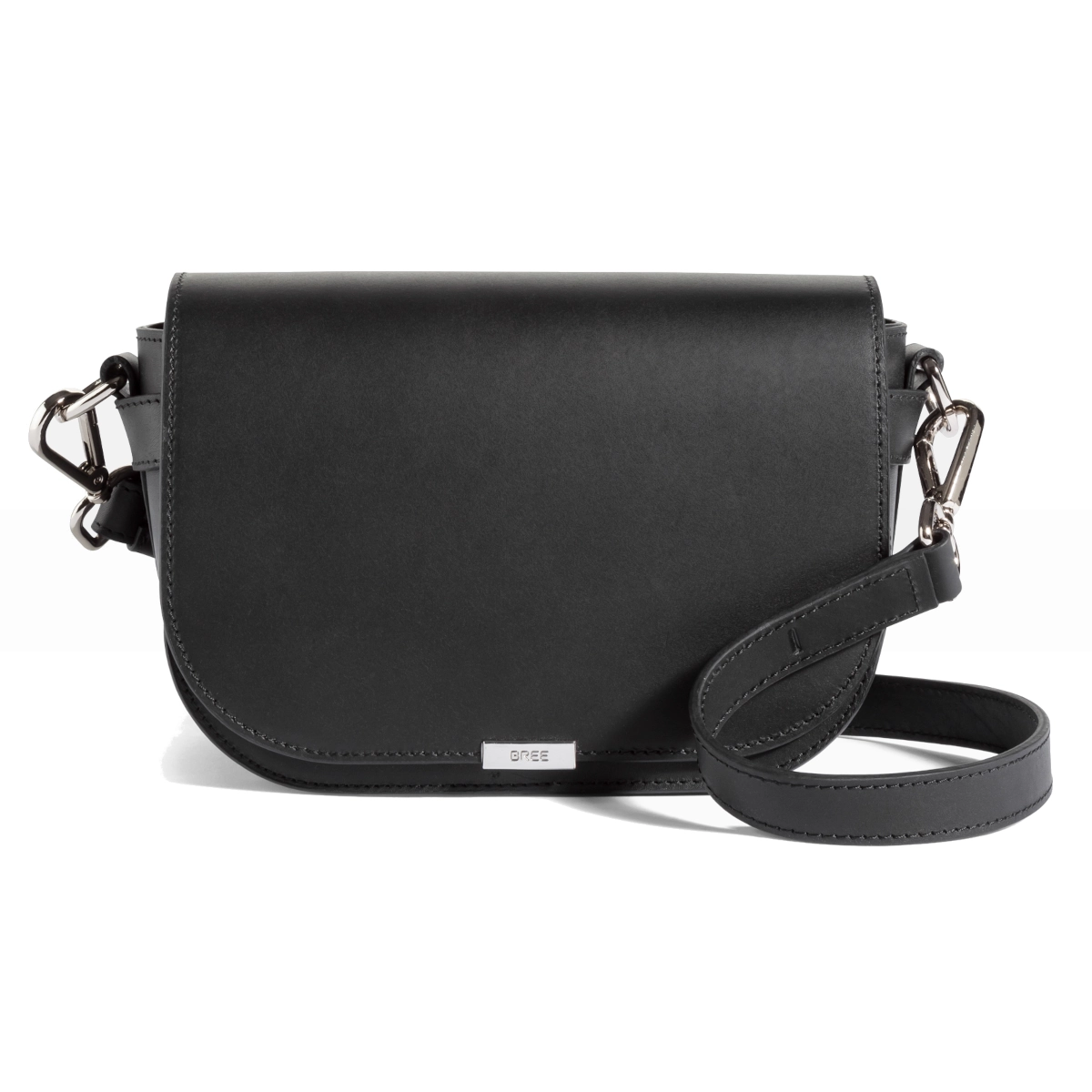 Bree Tia 1 - black - Saddle Minibag