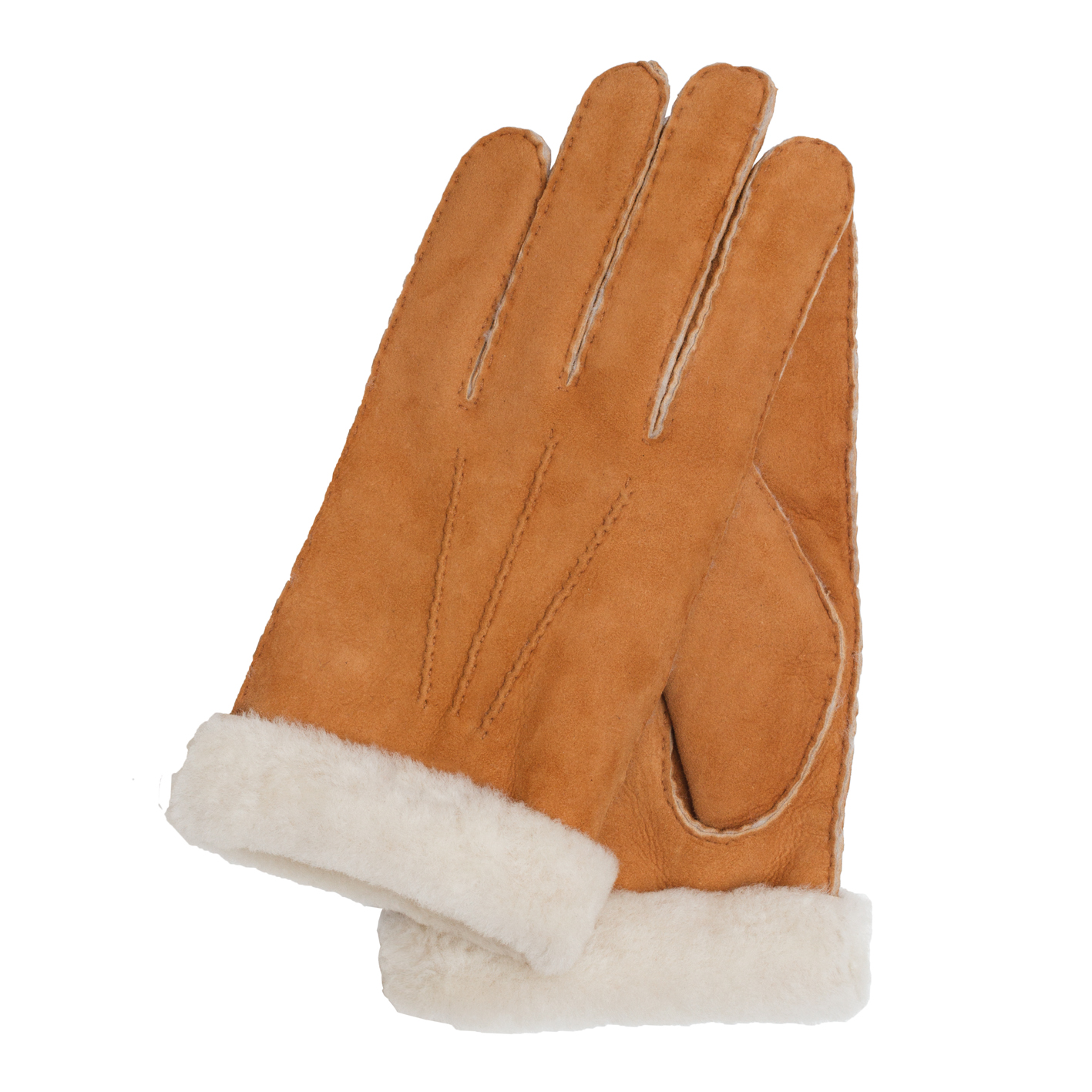 KESSLER® Mats (Farbe : honey | Größe : 9,5) Herrenlederhandschuh